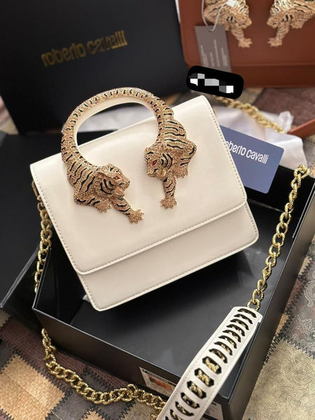 R0BERTO CAVALLI ROAR SLING CUM HANDBAG