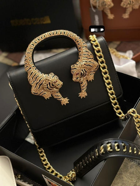 R0BERTO CAVALLI ROAR SLING CUM HANDBAG