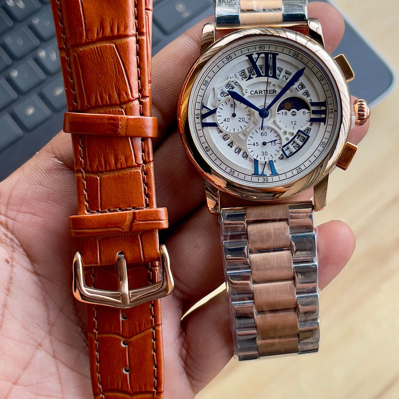 CARTI°ER Quartz Chronograph Metal Watch