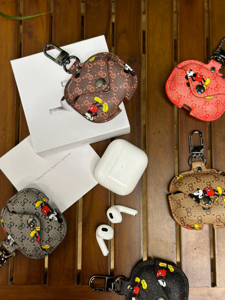 Air_pods 3 with  leather case