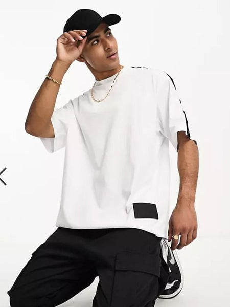 Ar.mani ex.change drop shoulder Rn tshirt