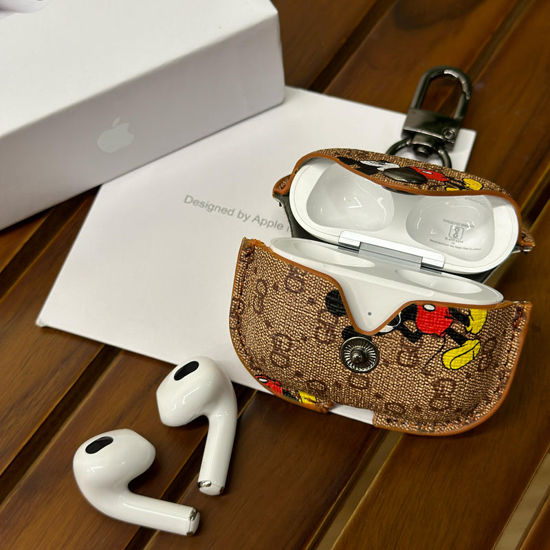 Air_pods 3 with  leather case