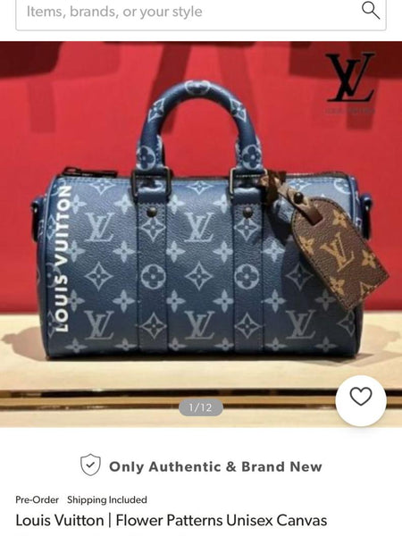 LO.UIS VUIT.TON SMALL KEEPALL FOR MENS