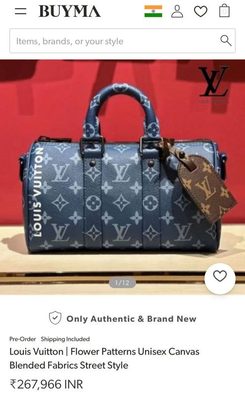 LO.UIS VUIT.TON SMALL KEEPALL FOR MENS