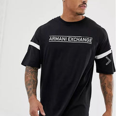 Ar.mani ex.change drop shoulder Rn tshirt
