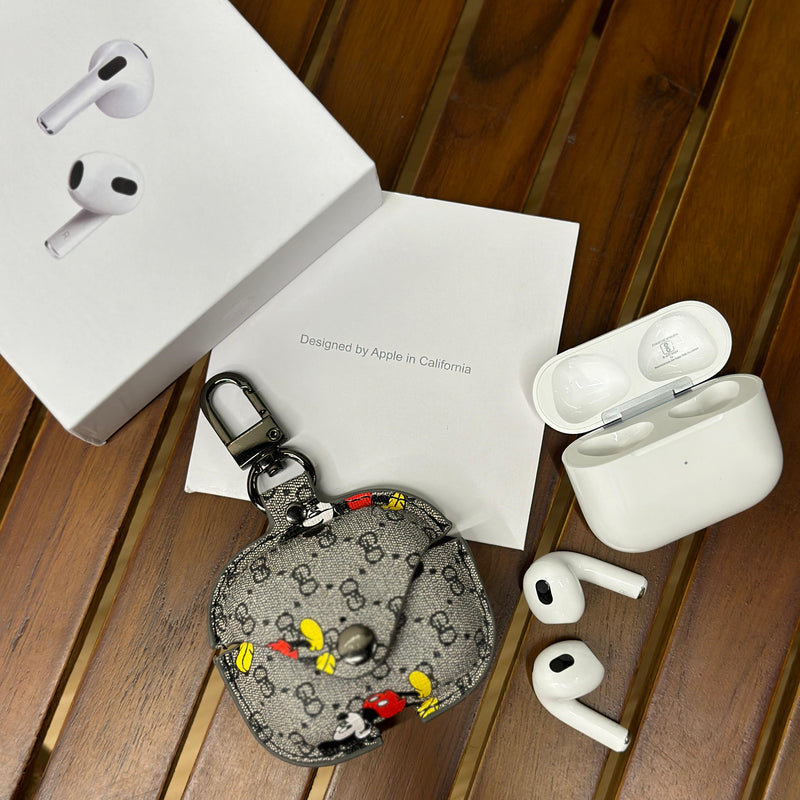 Air_pods 3 with  leather case
