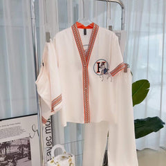 LADIES SATIN NIGHT SUIT