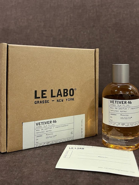 Le la.bo vetiver 46 perfume