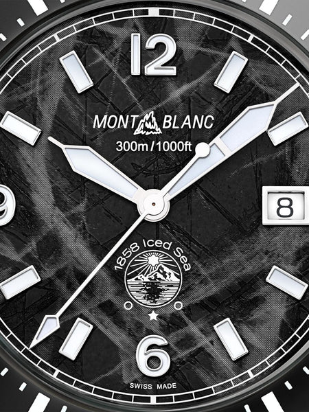 Mon.t bla.nc 1858 ICED SEA automatic
