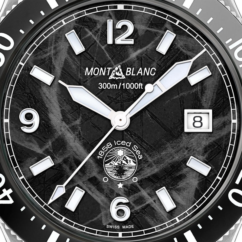 Mon.t bla.nc 1858 ICED SEA automatic