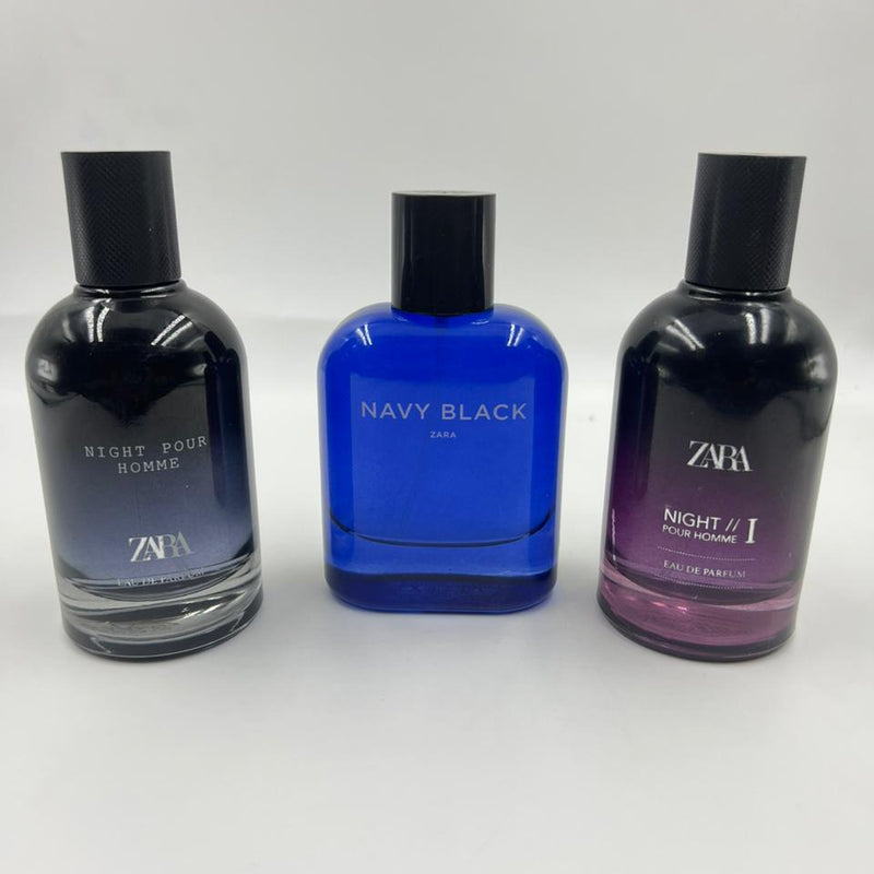 Navy black za.ra perfume