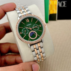 Fos.sil The City Engraved quartz