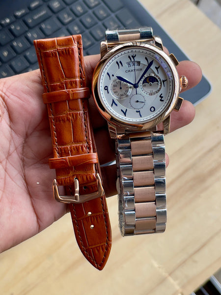 CARTI°ER Quartz Chronograph Metal Watch