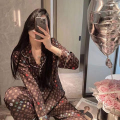 LADIES SATIN NIGHT SUIT