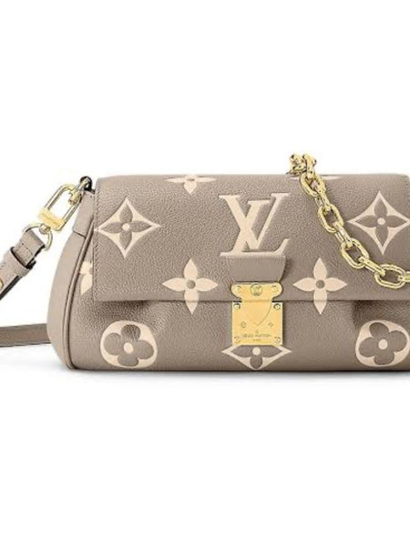 LOU.IS VUIT.TON EMPREINTE LEATHER BAG
