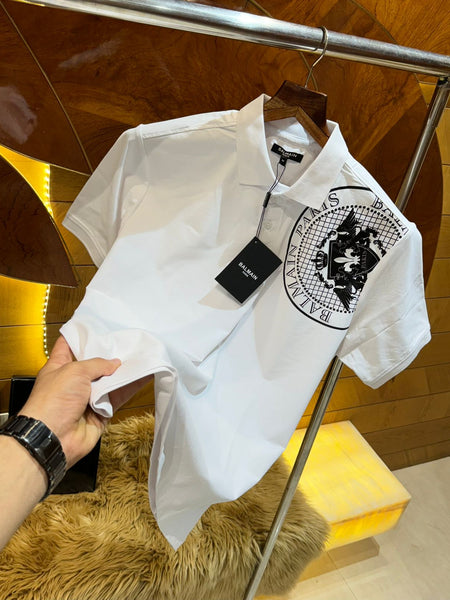 Bal.main Pa.ris  Imported Polo T-Shirts