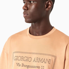 Ar.mani ex.change drop shoulder Rn tshirt