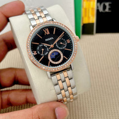 Fos.sil The City Engraved quartz