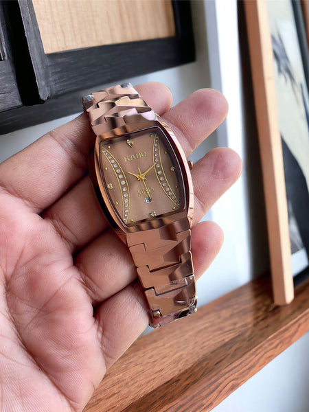 Rad.o jubile zirconiated brown quartz