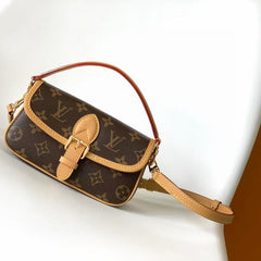 LO.UIS VUIT.TIN DIANE MONOGRAM EMPREINTE SHOULDER BAG