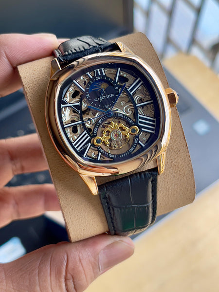 Car.tier Tourbillion machinery automatic