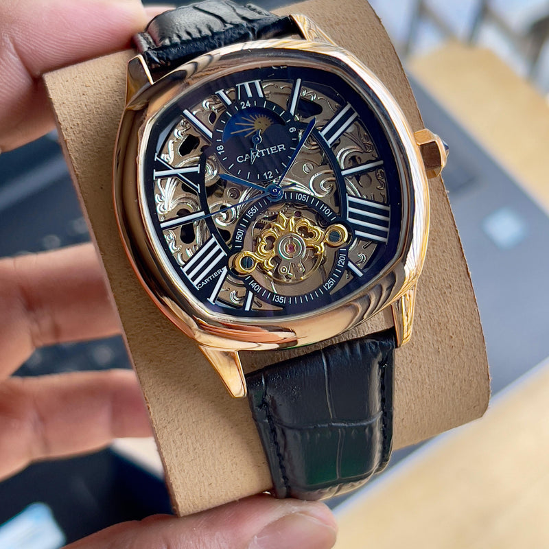 Car.tier Tourbillion machinery automatic