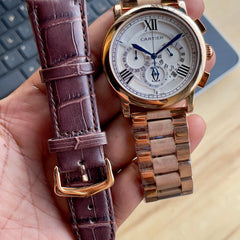 CARTI°ER Quartz Chronograph Metal Watch