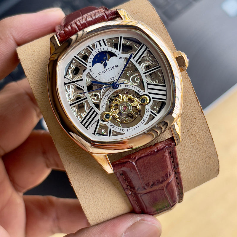 Car.tier Tourbillion machinery automatic