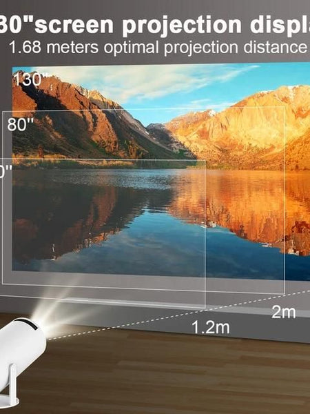 Sunlux™ Ultra HD Smart Projector with Inbuilt Android