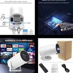 Sunlux™ Ultra HD Smart Projector with Inbuilt Android
