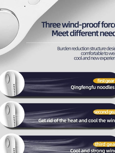 Portable Neck Fan