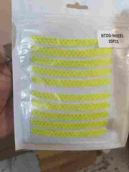 Car/Bike Night Reflective stickers (Pack of 20)