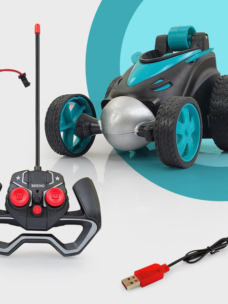 Remote Control RC Stunt Vehicle 360�Rotating Rolling Radio Control Electric Race Car