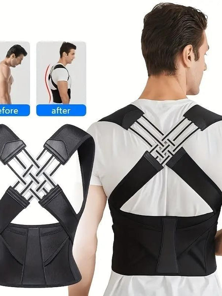 Adjustable Back Posture Corrector/ Slouching Relieve Pain Belt Women Men