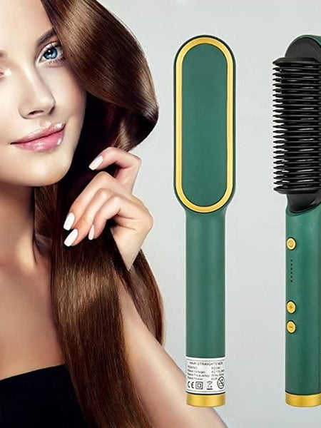 Professional Electric Hair Straightener Comb Brush