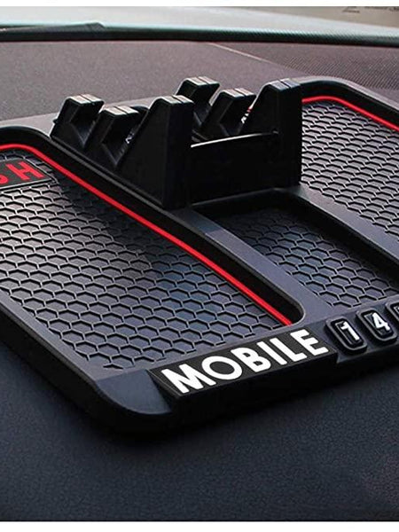 HSR Car Accessories Multifunction Phone GPS Holder Anti-Slip Silicone Pad and Car Mobile Holders for Car Dashboard