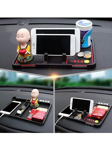 HSR Car Accessories Multifunction Phone GPS Holder Anti-Slip Silicone Pad and Car Mobile Holders for Car Dashboard