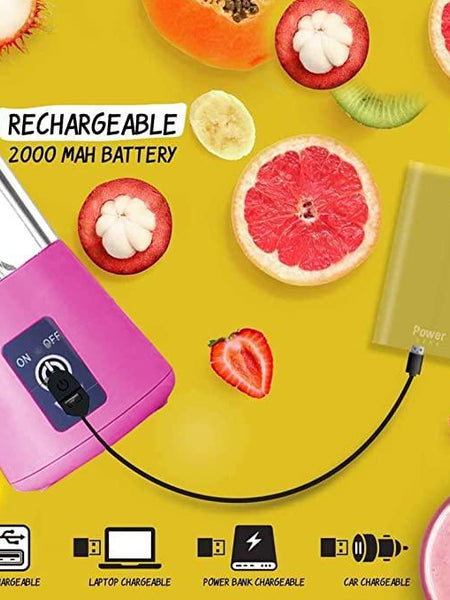 Portable Electric USB Juice Maker Bottle