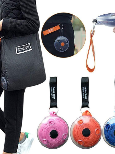 Foldable Roll up Grocery Bags Storage Organizer Portable Lightweight Space