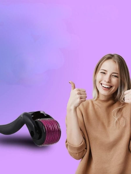 Derma Roller 0.5mm for hair regrowth for men/women